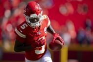 Hollywood Brown at Baltimore Ravens v Kansas City Chiefs - NFL 2025 - Source: Getty